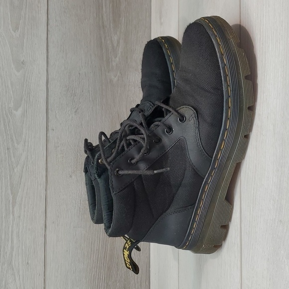 Dr.Martens Womens Bonny Ankle Booties Chunky Tractor Platform shoes sz L8 M7 - Picture 2 of 13